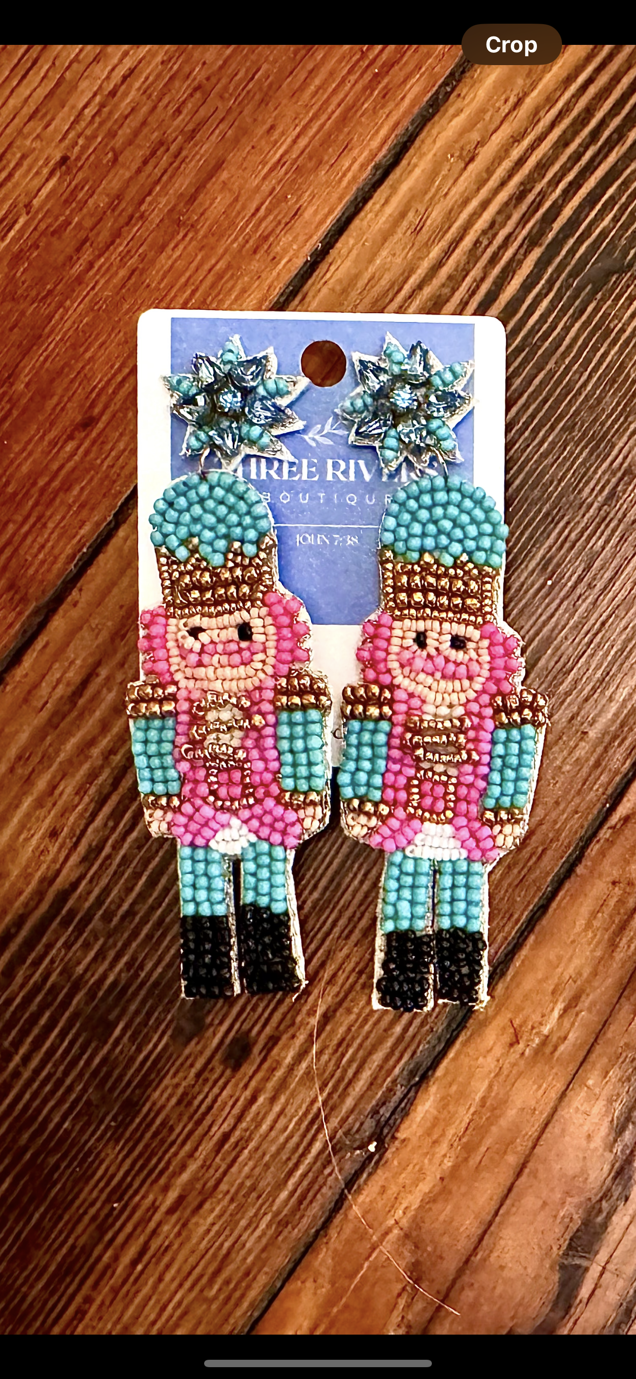 Glam Nutcracker Earrings