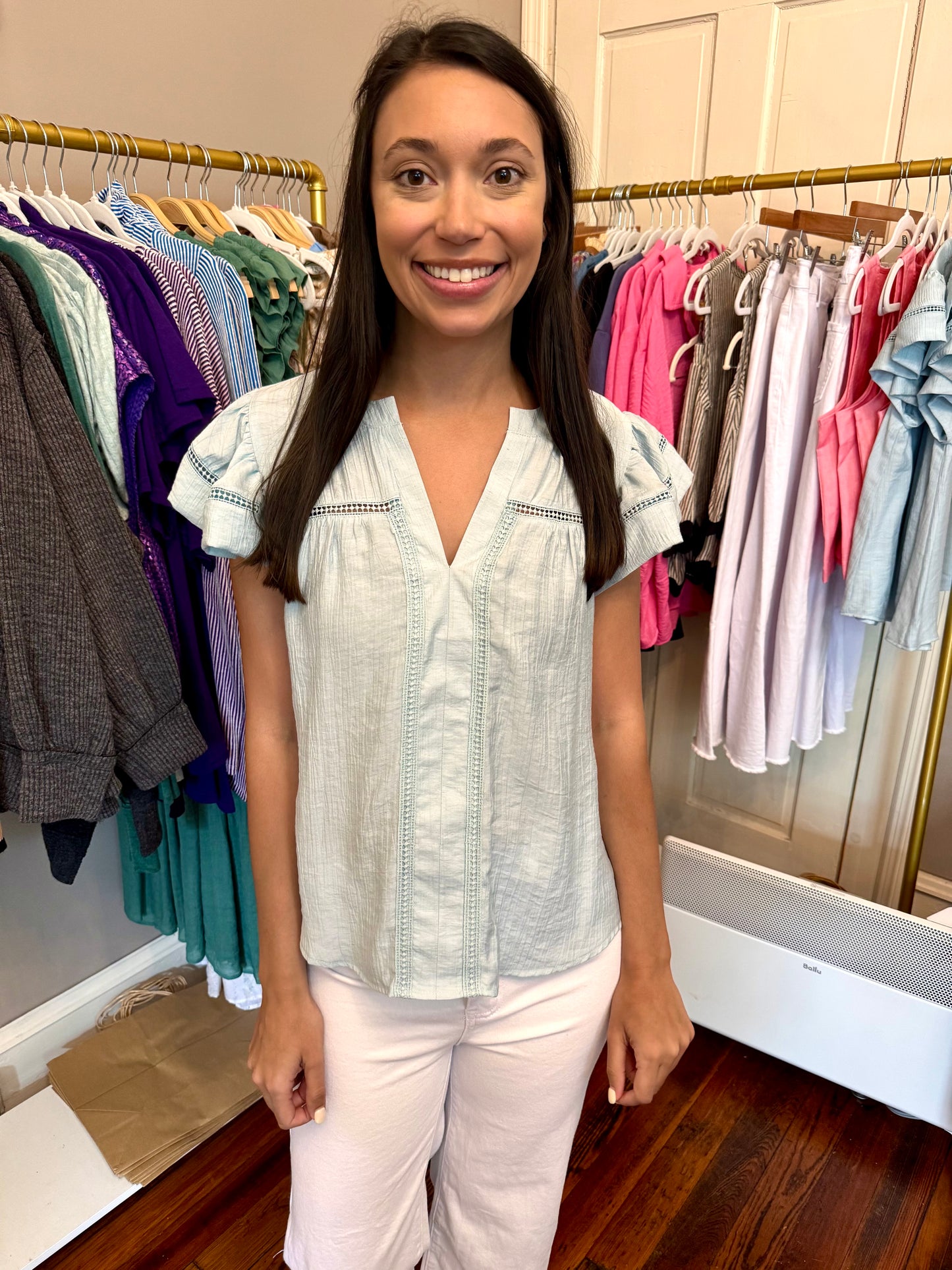 Mila Blue Top