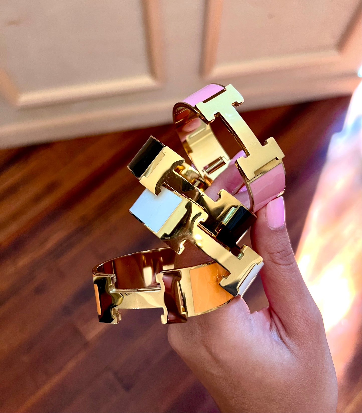 Large H Bangle