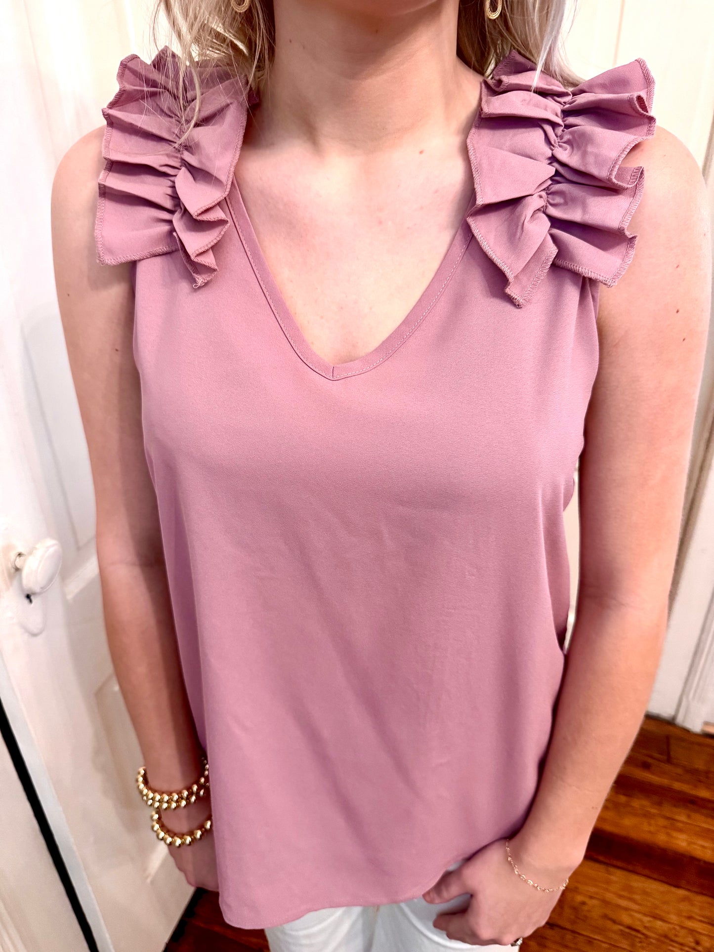 Rosie Ruffle Top