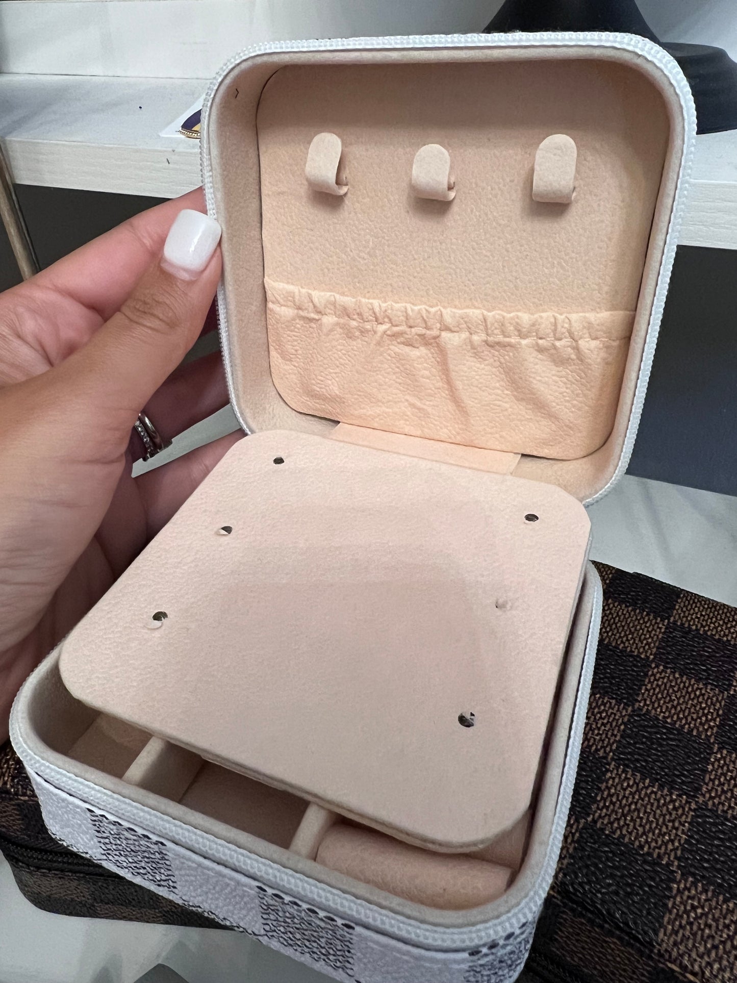 Designer Inspired Travel Jewelry Box