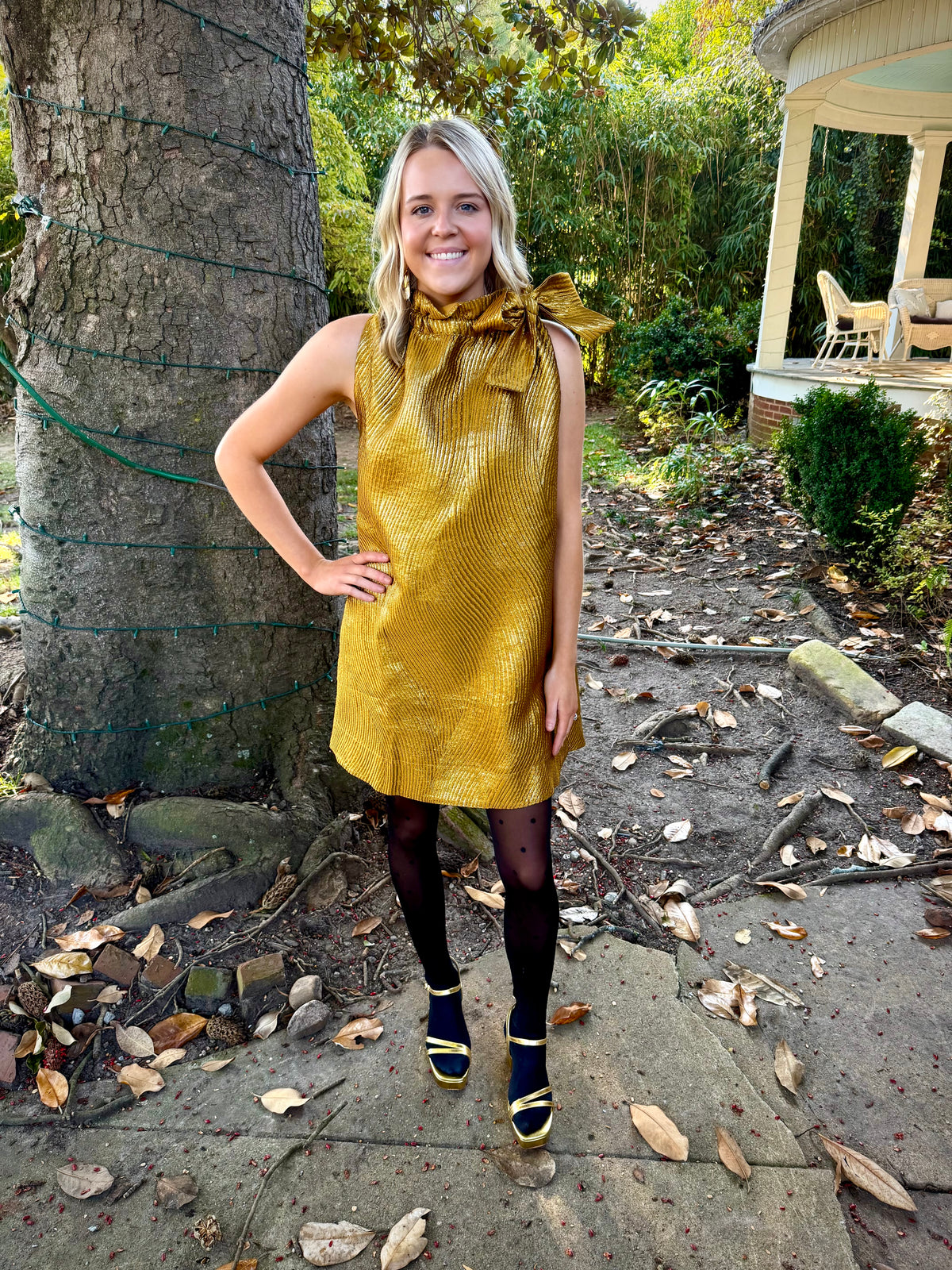 Gold Rush Dress