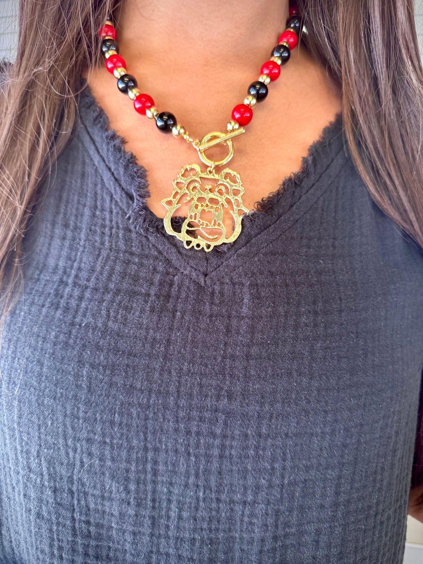 Bulldog Necklace