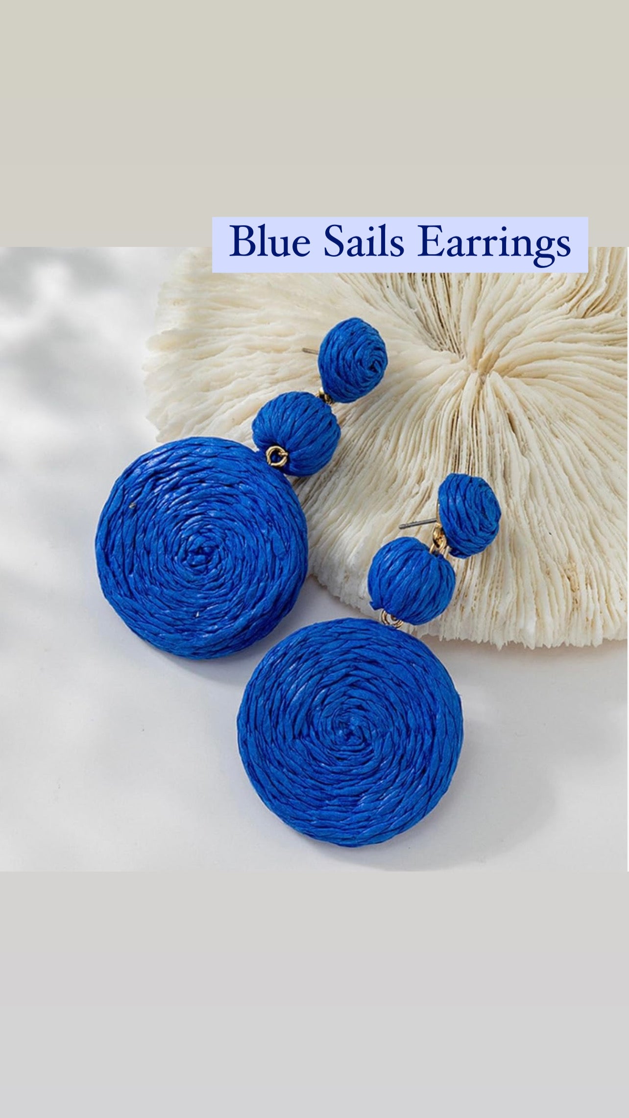 Blue Sails Earrings