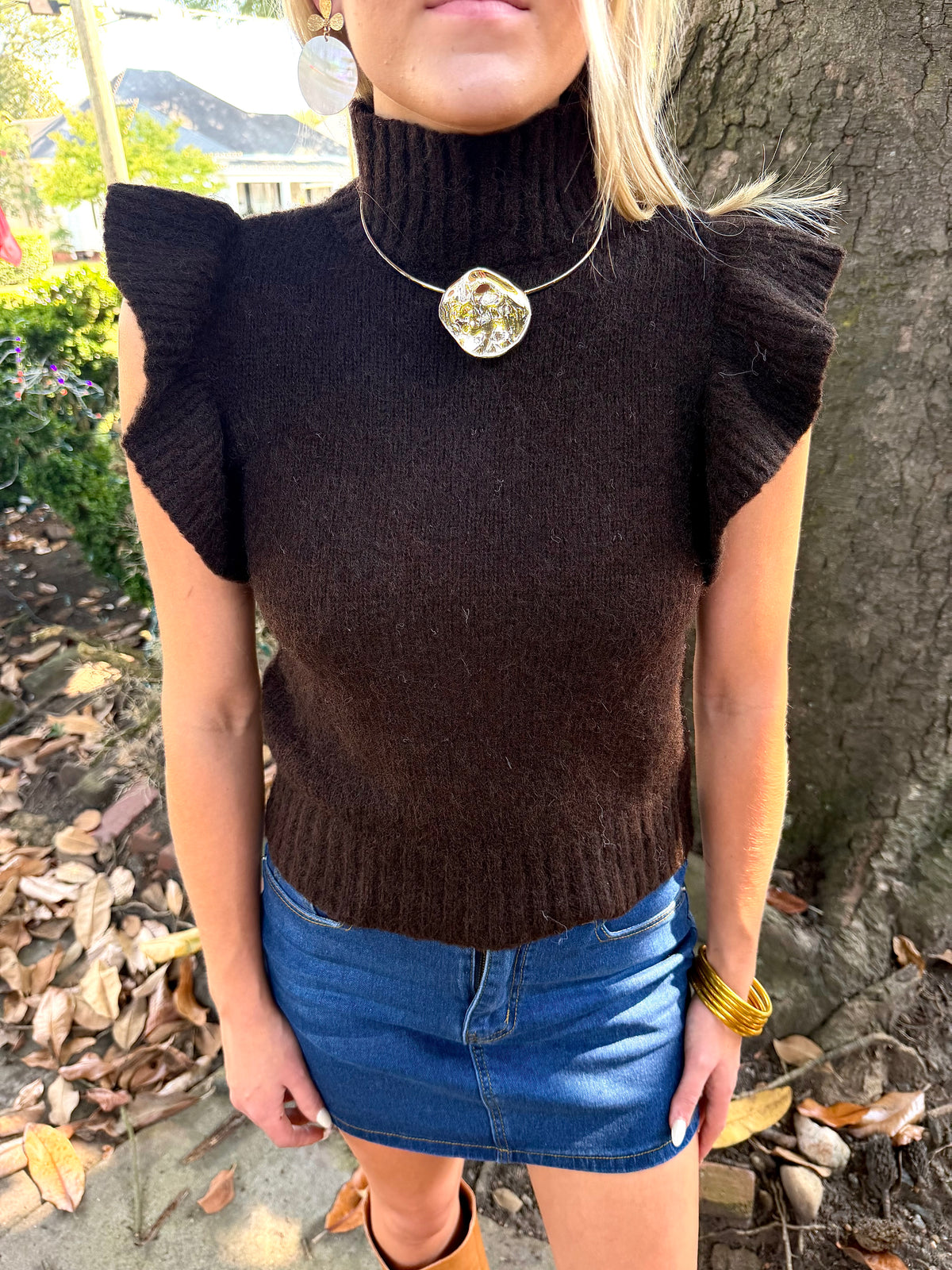Bradley Chocolate Sweater