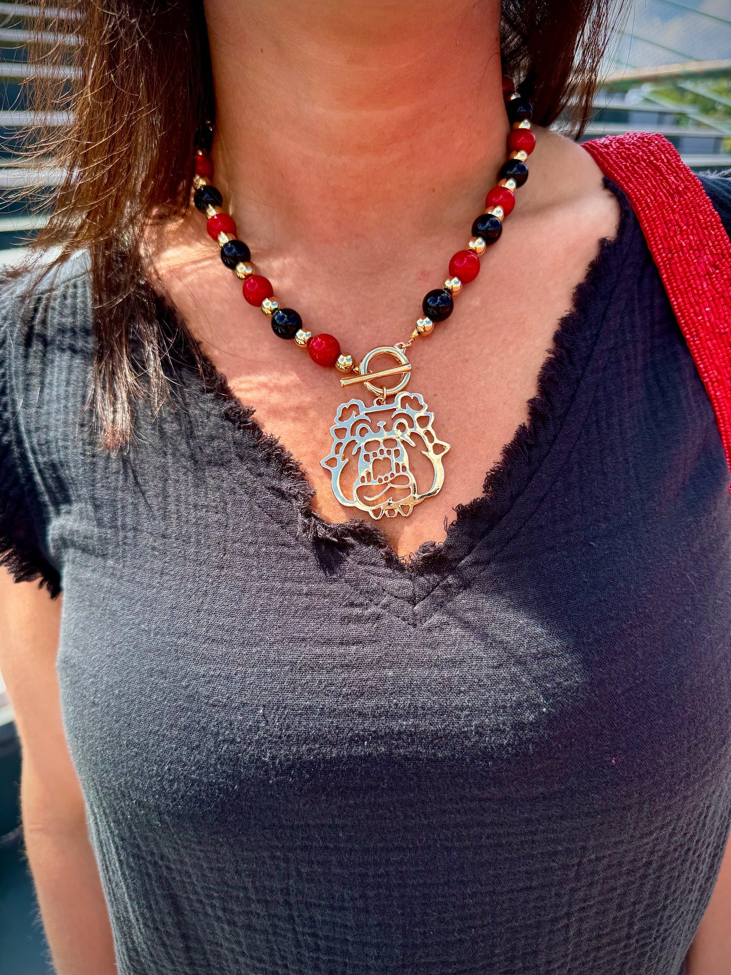 Bulldog Necklace