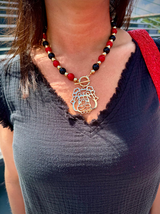 Bulldog Necklace