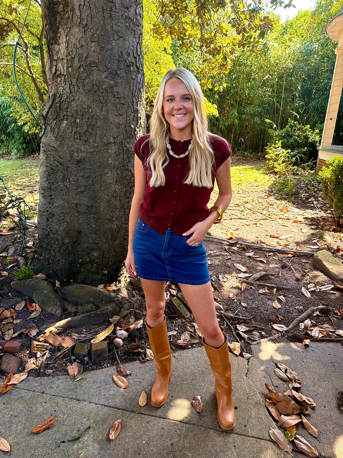 Cassidy Sleeveless Cardigan