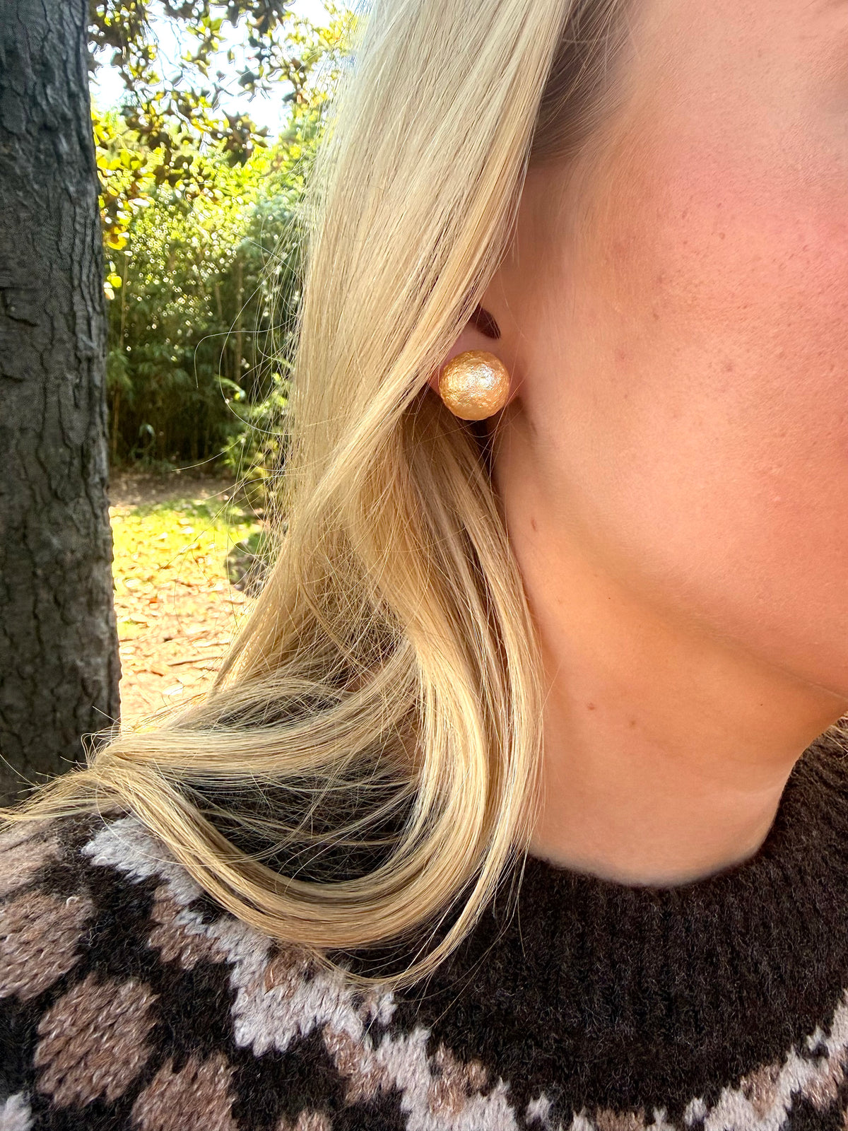 Baroque Ball Studs