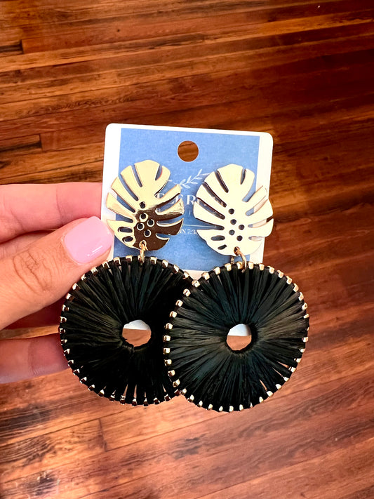 Palm of my Life Earrings